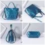 LOVEVOOK 2021 luxury womens crossbody shoulder bags ladies foldable Totes Hobo bag women geometric purse and handbags