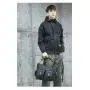 Men's workwear canvas student casual versatile shoulder bag