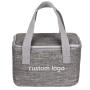Gelory Custom 6 Cans Small Cooler Bag Square Insulated Lunch Box Reusable Leakproof Thermal Lunch Tote Bag for Men Women