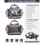LOVEVOOK wholesale 2pc school bags casual backpacks sets for student wholesale waterproof office computer bag laptop backpack