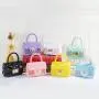 Hollow out jelly bag 2024 ladies handbag pvc small shoulder bag female fashion mini handbags