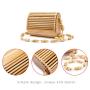 Lovevook 2022 Summer Beach Bamboo Basket Bag for Ladies Travel Messenger Bags High Quality Women's Shoulder Handbags