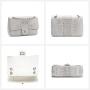 Luxury Designer Genuine Real Crocodile Skin Women Ladies Leather Shoulder Crossbody Chain Bags Handbags Famous Brands For Women