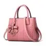 Viney High Quality Handle Shoulder Genuine Leather Handbags for Women Crossbody Bucket Ladies Hand Bags