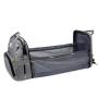 KBW369 New Fashion Mummy Bag Folding Cot Mother and Baby Backpack Large Capacity Handheld Bottle Nappy Shoulder Mother Bag