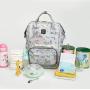 KBW411 2023 New Large-Capacity Mother Backpack Portable Travel Mommy Bag Bottle Diaper Three Sets of Mother and Child Package