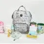 KBW411 2023 New Large-Capacity Mother Backpack Portable Travel Mommy Bag Bottle Diaper Three Sets of Mother and Child Package