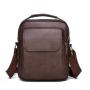 Casual crossbody men's shoulder bag vertical carry