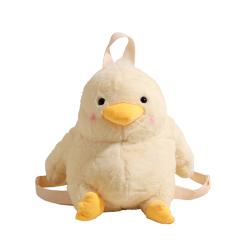 High Quality Factory Customization Logo Fat cute  Animal Plush Bags Toys Custom Kwaii Plushie Backpack