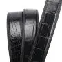 Cinturones De Cuero Genuinos Designer Custom Luxury Famous Brand Crocodile Belts For Man Fashion Genuine Leather Waist Mens Belt