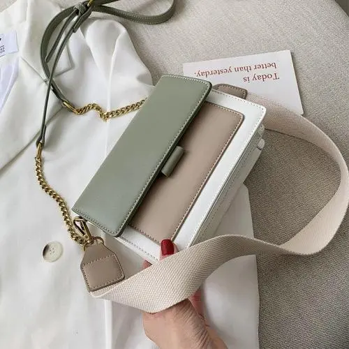Hot selling square handbags for women's branded crossbody hand bags ladies luxury shoulder bag wholesale