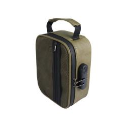 Travel Discreet Containers Odor Blocking Resealable Storage pu smell proof bags case pouch  for dog tested
