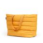 CHANGRONG Custom Logo nylon puffy tote bag for women lightweight quilted puffer bag