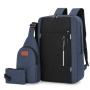 ZF245 Laptop Bag USB Charger Computer Cover Backpack Oxford Fabric Waterproof Zipper Print Logo Gift Backpack Business Schoolbag