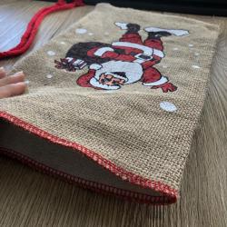 Wholesale Christmas Drawstring Gift Bags