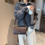 CCF718 Simple Cross Body Ladies Handbag Women Leather Handbags and Purses Luxury 2023 Famous Chain Tote Bags