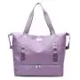 Fashion Women Travel Bag Dry And Wet Separation Waterproof Sports Pink Yoga Gym Portable Tote Duffle Bag