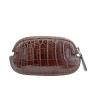 Custom Made Luxury Mini Carteras Genuine Crocodile Ostrich Skin Leather Pop It Coin Purses Credit Card Wallets