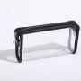 Keymay Portable Transparent Organizing Toiletry Makeup Bag Waterproof PVC Plastic Travel Cosmetic Bag With Zipper Clear Pouch