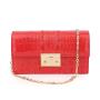 2024 OEM ODM Trending Ladies Small Genuine Crocodile Leather Flap Clutch Bag Womens Vintage Chain Crossbody Shoulder Bag