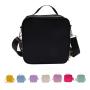 Portable NO MOQ 8 Colors Student Cooler Box Back to School Gift Waterproof Nylon Easy Wash Insulated Lunch Bag for Kids