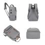 ZF012 Three Sets of Shoulders Bag Customized Oxford Cloth Polyester Cotton Travel Bag Waterproof Double Slider Laptop Backpack