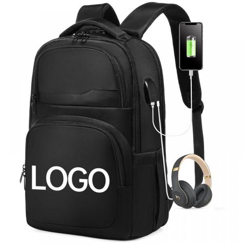 wholesale custom logo water proof smart travel bagpack nylon portable laptop backpacks school bags with usb charging