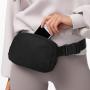 customized wholesale price waist pouch smart phone fanny pack crossbody sport mini belt bag with adjustable long strap