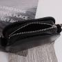 Artificial Leather Zipper Handbag Ladies Bolsos Oval Chain Mobile Phone Bag Pure Color Tassel Cross Body Bag