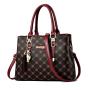 Bags for Women Fashionable Middle-Aged Ladies Shoulder Bag Large Capacity Temperament Portable Slung with Single Chain Strap