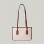 Women Canvas Tote Bag Large Capacity  Customized Leather Logo Fashion Shopping Bag Shoulder Bag