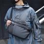 Hot sale shoulder backpack bag for men crossbody sling chest bag waterproof polyester fabric men travel cycling shoulder bag