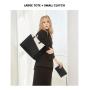 LOVEVOOK wholesale Large Bags 2pc Tote Bag Multi Use work shoulder laptop Tote handbags with compartments For Ladies and girls