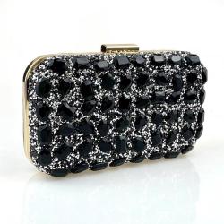Hot sale Acrylic Multi Color Crossbody Bride Party Bag Luxury Diamond Clutch Bags Rhinestone Evening Bags