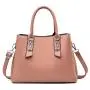 2024 Custom Vegan Leather Bucket Hand Bag For Women Ladies Fashion Metal