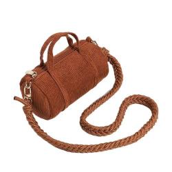 Fashion Creative Design Temperament Corduroy Bucket Bags For Women Canvas Travel Shopping Ladies Bucket Bags