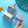 ZR605 Card Holder Case PU Lovely Certificate Credit Multi ID Card Position Snap-fastener Organ Camo Zero Wallet Printing Clip
