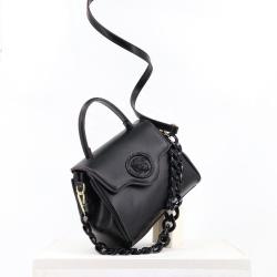 2024 newest acrylic chain ladies bag quality diamond logo designer female bag luxury popular women handbag supplier 24 cm