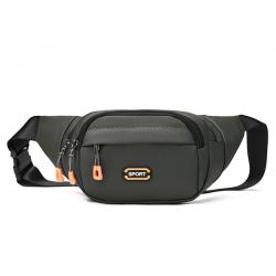 2024 Custom Waterproof Waist Bag For Men Sport Shoulder Crossbody Fanny Pack