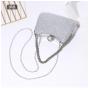 Crystal luxury diamond clutch bag lady wedding bridal evening purse hand bag rhinestone evening bag with chain