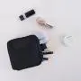 Keymay High Quality Large Capacity Zipper Toiletry Makeup Pouch Bag Mini Travel Cosmetic Bags For Women