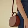 Simple Style Luxury Leather Handbags For Women Mini Crossbody Oem Purses And Handbags