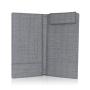 Customized Personalized Leather PU Restaurant Menu Covers For 23.1*13.1cm Menu Holder Logo Food Coffee Shop Menu Folder