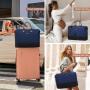 LOVEVOOK 2024 Best-selling Carryon Travel luggage travel bags luggage suitcase with 3 Packing Cubes & Wet pocket Gym Fitness Bag