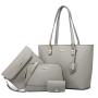 New Fashion Lady Hand Bag 4 Piece Set Bags Handbags Genuine Leather Women ladies bags handbag set