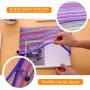 Gelory Zipper Mesh Pouch Document Bag Zipper File bags Storage Pouch Pencil Cases