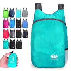 Folding Ultra Lightweight Portable Storage Travel Bag Waterproof Backpack for Outdoor Sports