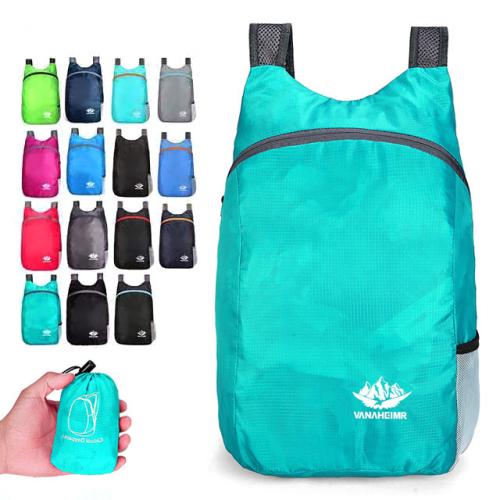 Folding Ultra Lightweight Portable Storage Travel Bag Waterproof Backpack for Outdoor Sports