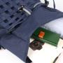 CHANGRONG Custom recycled polyester Roll top laptop backpack for school