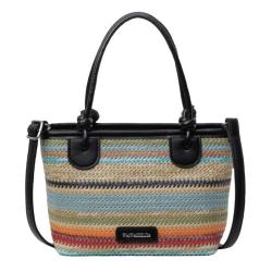 ZWY322 New Women Summer Straw Shoulder Bag Wholesale Beach Vacation Woven Bag Eco-friendly Fashion Daily Travel Crossbody Bag